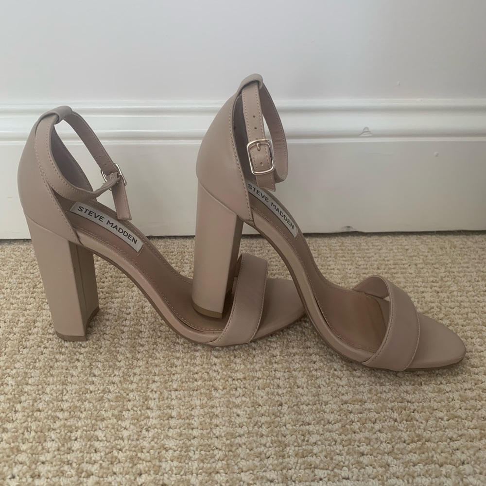 Steve Madden Two Strap Heels